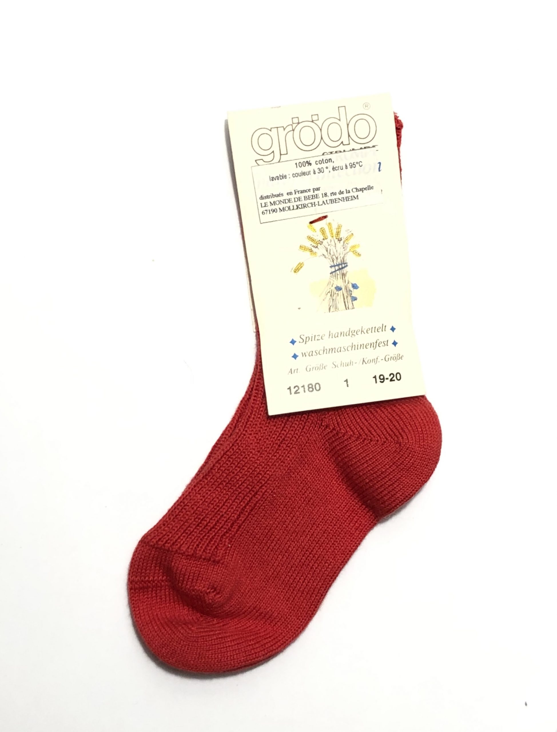 Chaussettes 100% coton couleur Harter - Aux couleurs de bébé