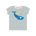 T-shirt rayé baleine – La queue du chat