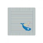 Cape de bain baleine bleue – La queue du chat